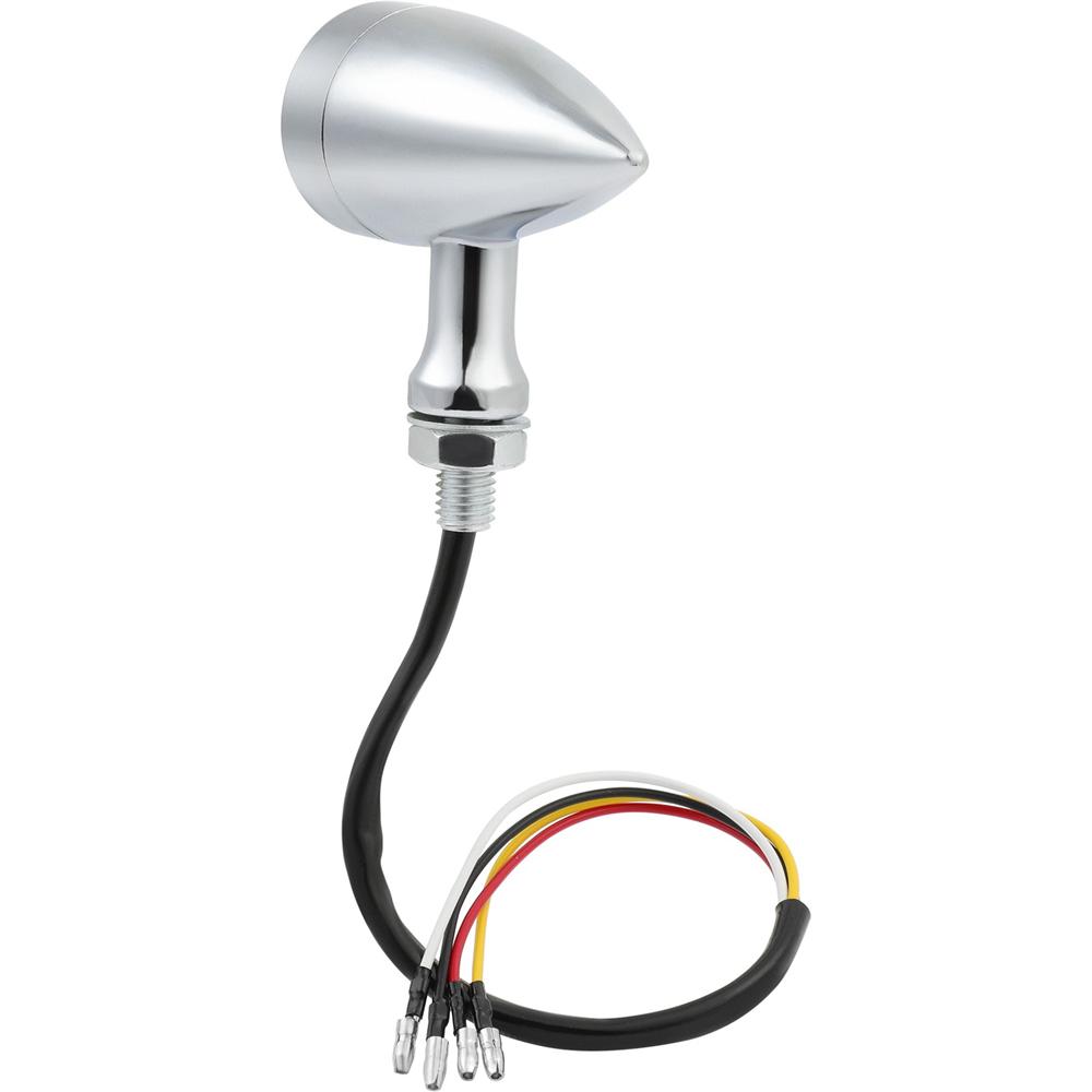 Motorcycle LED Bullet Blinker Red Brake Turn Signal Tail Light Universal