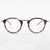 Alloaiweeo [Alo:Ctzen] Venezia Classic Combination Eyeglass Frame Ci9712B 0711G Purple Beige/Silver