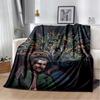 Disco Elysium Spiel Gamer Cartoon Decke, Weiche Überwurfdecke für Zuhause Schlafzimmer Bett Sofa Picknick Reise Büro Abdeckdecke Kinder