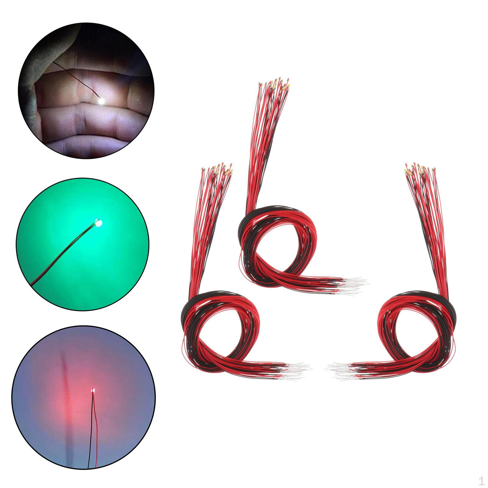 

60 X Светодиодные уличные фонари SMD 0805 Предварительно спаянные HO