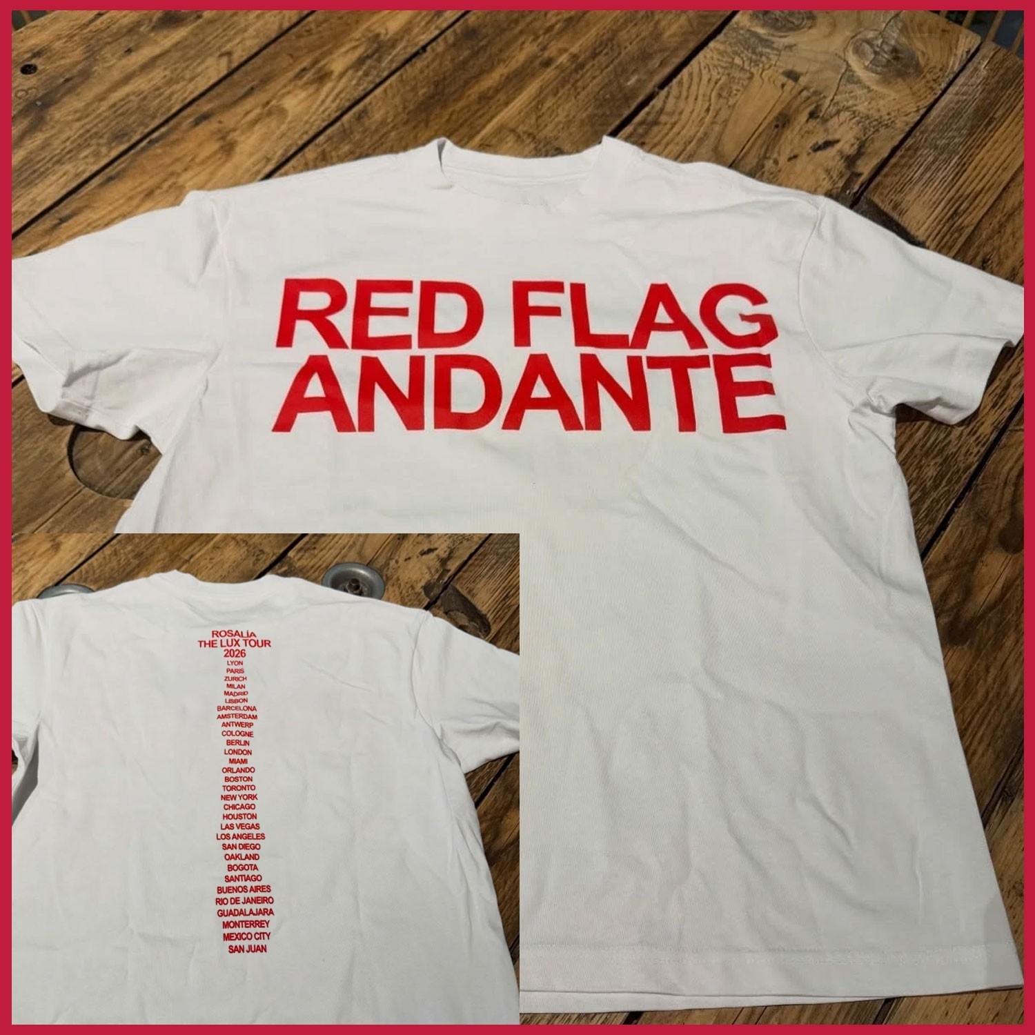 Fastship - Rosalia 2026 LUX Graphic Hot For God Tour Date T-shirt Reprint Gildan S