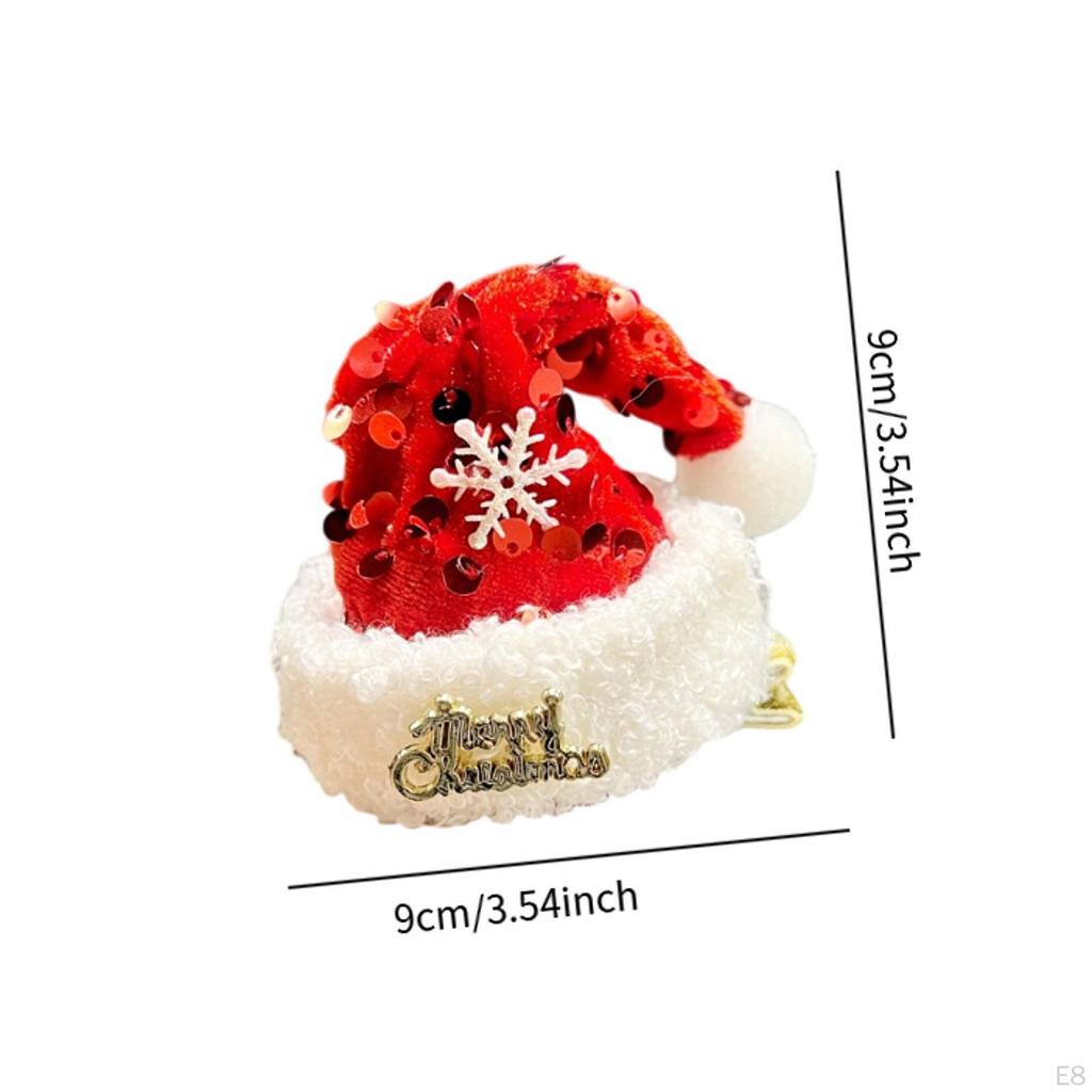 Christmas Hair Clip Creative Decor Xmas Hairclip for Festival Party Carnival