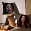 Kim Taehee Actress Cushion Cover Pattern Printed Pillowcase For Living Room Sofa Cushion Cover & Bedroom Decor