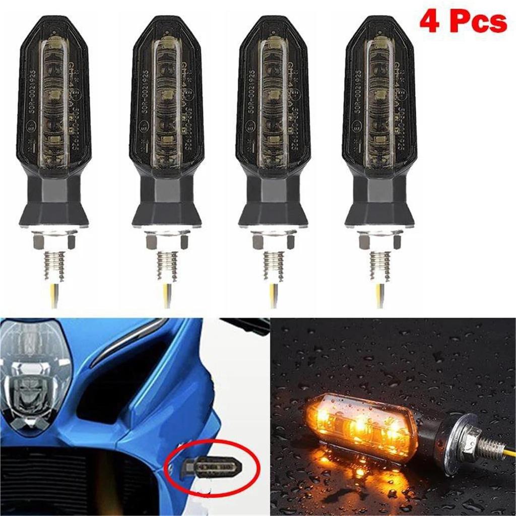 Motorcycle Turn Signals Motorcycle Turn Signal Indicator Light Fit for Yamaha R6 R3 R1