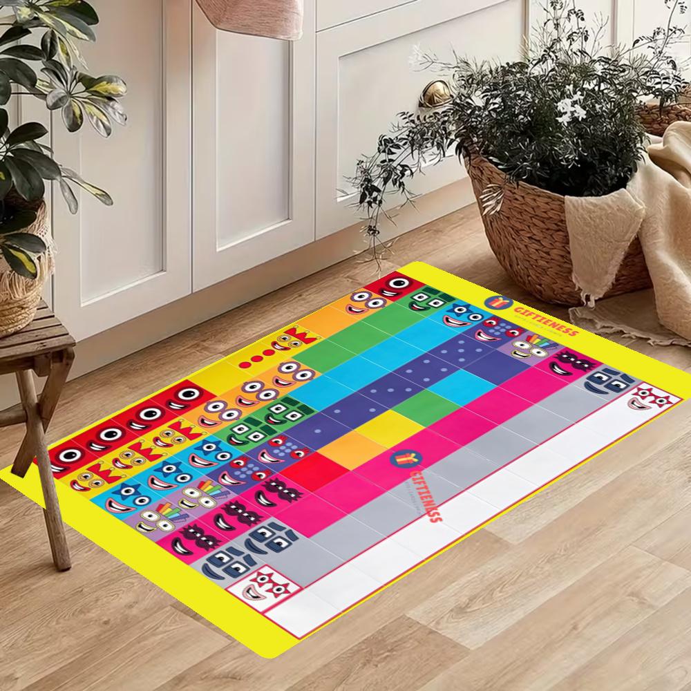 Numberblocks Nonslip Kitchen Mat Floor Carpet Rug For Indoors Outdoors Home Decor Room Supplies Spring Decor