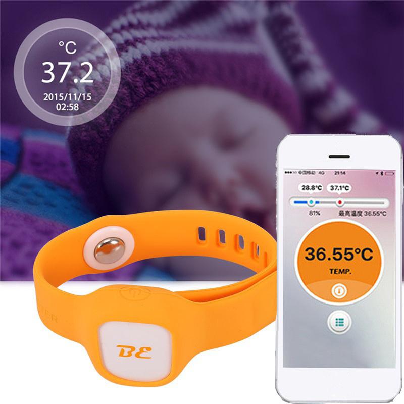 Buy Smart Wireless Bluetooth Wristband Thermometer Wearable Intelligent