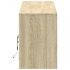 TV Cabinet with LED Lighting Sonoma Oak 180 X 34 X 50 Cm