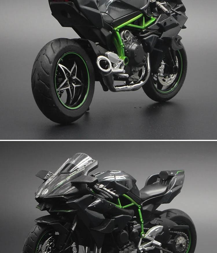 Kawasaki 1:12 Model de motocicleta din aliaj Ducati cu sunet pentru copii