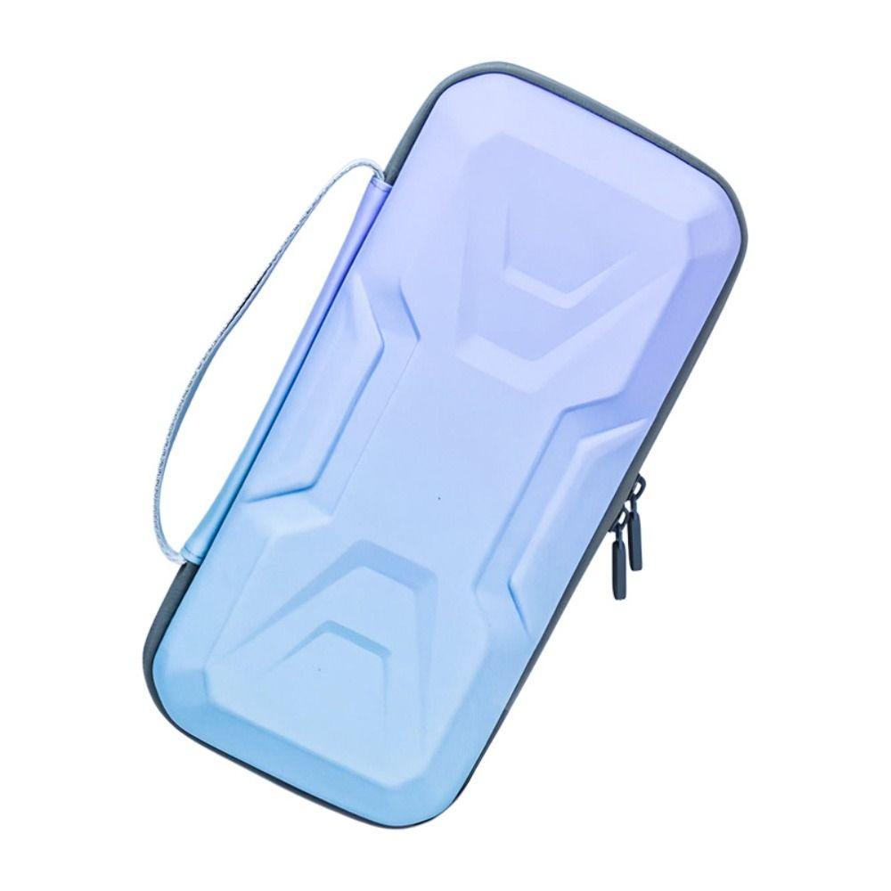 EVA Hard Shell Carrying Case Portable Gradient Color Game Console Storage Bag Drop-resistant Waterproof Game Console Box