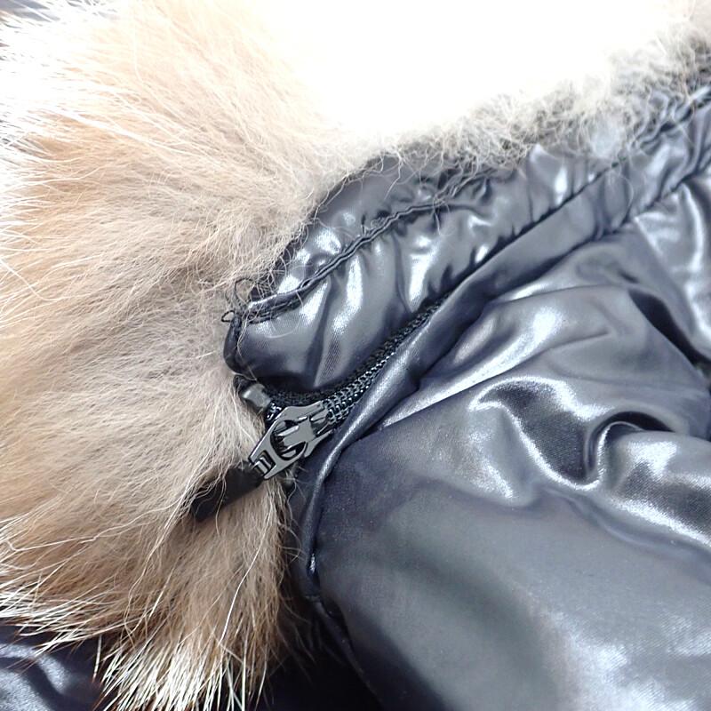 Moncler H20931C00069_C0065 Down Jacket Black Nylon Women