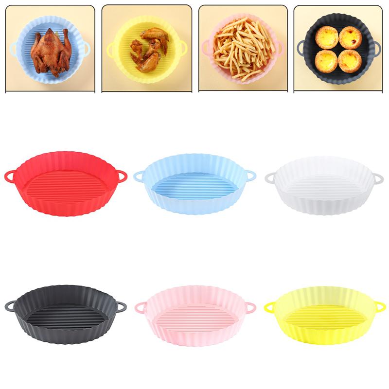 Fryer Air Silicone Pot Airfryer Baking Accessories Replacement Liner Basket
