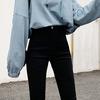 Leggings Women's Outer Wear Summer Thin High Waist Tight Elastic Small Black Pants Small Feet Magic Black Pencil Pants Spring and Autumn