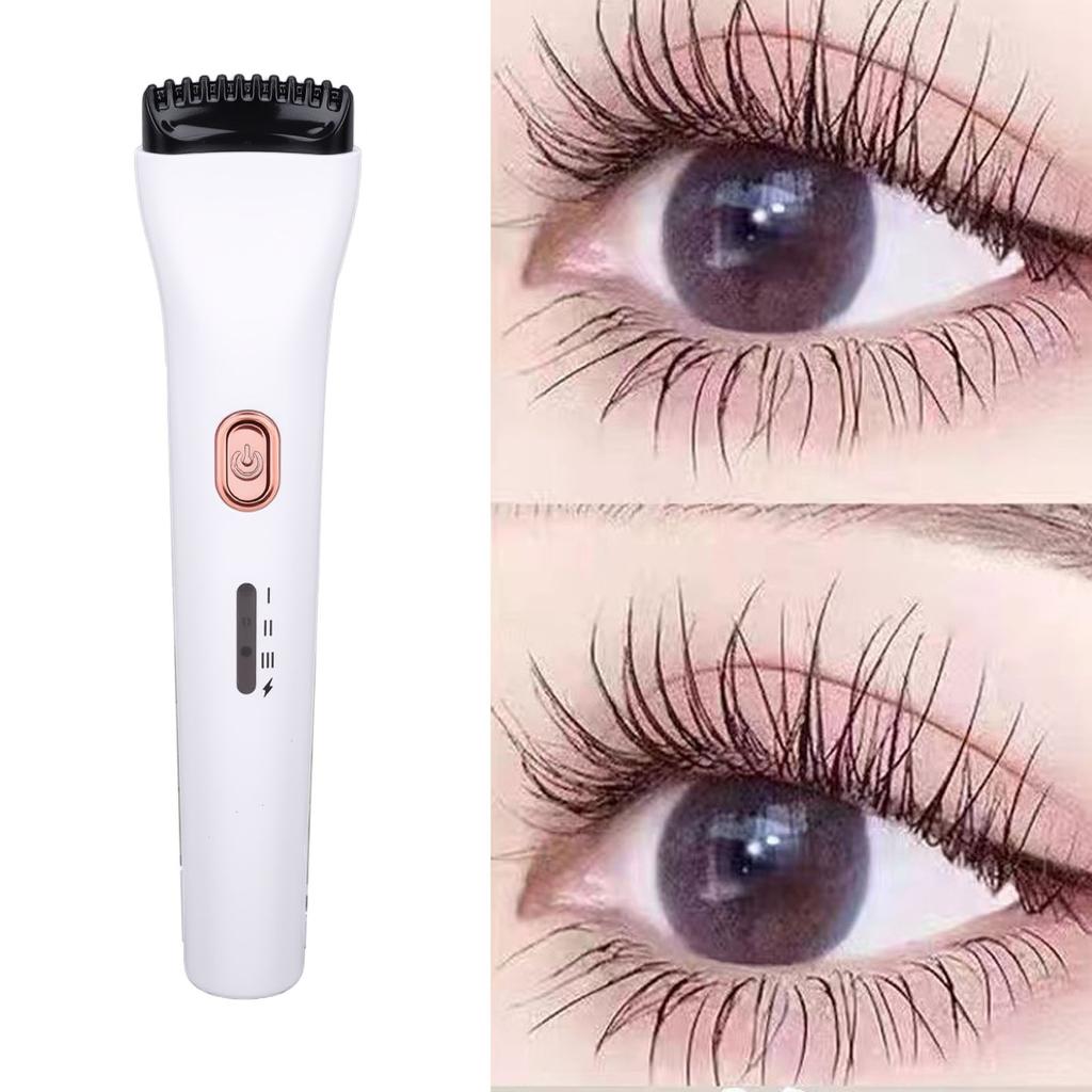 Heated Eyelash    3 Temp Ature Settings 10S Quick Heat Up Electric Lash  Ing Tool with Anti Scald Double Sided Comb Teeth