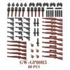 DIY WK2 Infanterie Sanitäter Soldat Motorrad Sowjetische US-Armee Militär Waffe Waffen Baustein Ziegel Kinder Kind Geschenke Spielzeug