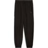 Puma Comfortable Fashionable Breathable Solid Color Mid Waist Cuffed Casual Pants Men Bottoms Black 684091-01