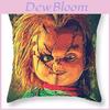 Chucky Good Guy Puppe Horrorfilm Design Kissen Kissenbezug in leuchtenden Farben