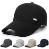 Spring Autumn Middle-Aged Men's Baseball Cap Outdoor Long Brim Sunscreen Cap Sunshade Hat