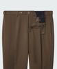 Musinsa Standard Wide Hidden Banding Slacks [Brown]