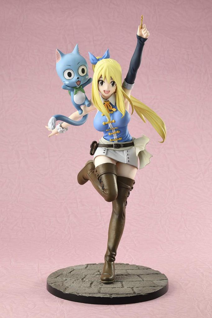 BellFine Seria Finală Lucy Heartfilia Figurină Completă Pictată din PVC la Scară BF100 "FAIRY TAIL" 1/8