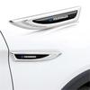 2Pcs Car Zinc Alloy Car Wing Right & Left Side Badge Fender Emblem Auto Valve for Volkswagen Polo 4 Motion Caddy MTM GTI CC Golf