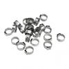 Single Ear Stepless Stainless Steel Hose Clamps Various Hoses Stainless Steel