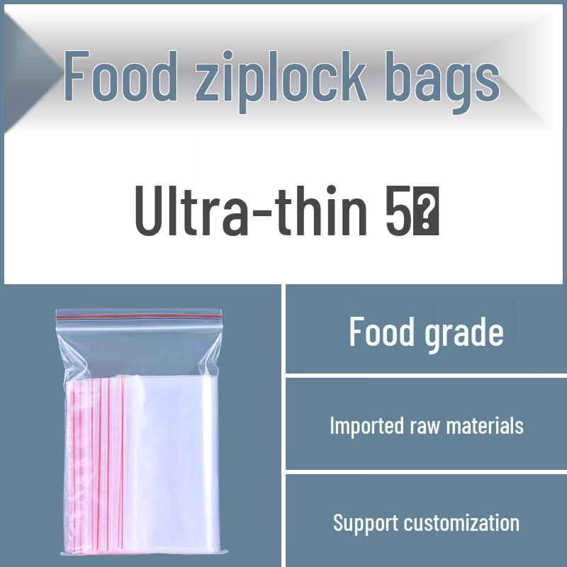 Self-Sealing Plastic Bags