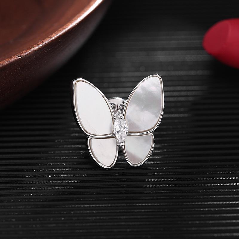 

Натуральная ракушка анти-легкая пряжка простая бабочка маленькая брошь женская мода универсальная булавка куртка кардиган шип игла