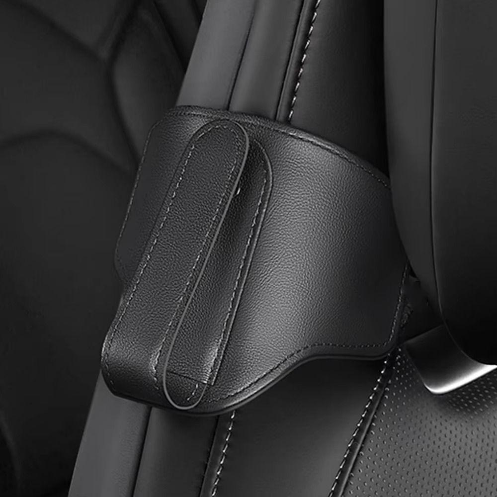 Comfortable Driving Car Seat Belt Fixator PU Leather Seat Belt  Positioner  Seat Belt System