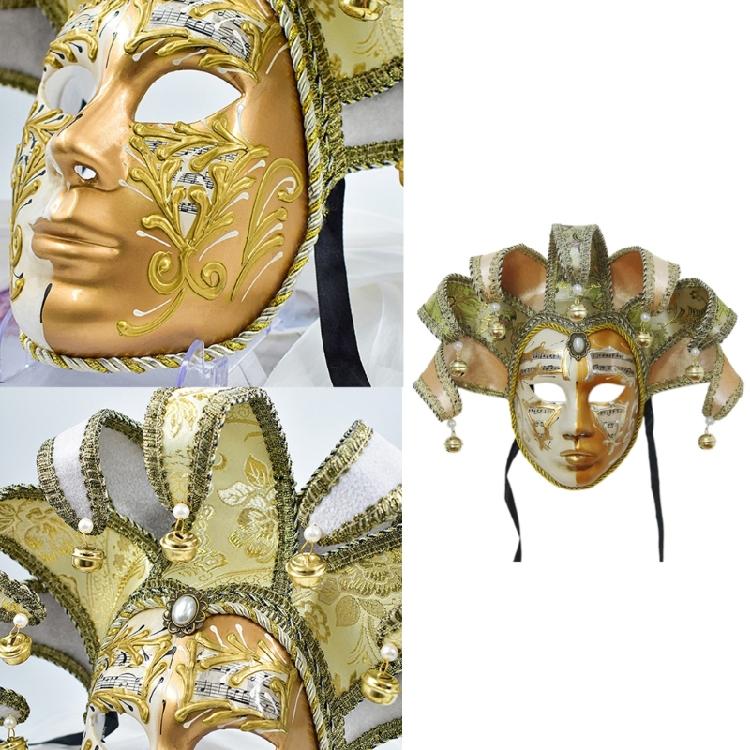 Masquerade Mask for Men Women Venetians Jester Mask Halloween Cosplay Party Costume Cosplay Mask for Wall Decorations