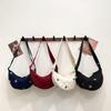 Stylish Dumpling Bag Adjustable Strap Fashi Hobo Sling Pack Trendy Half Mo Bag Outdoor Travel Bag Men & Women