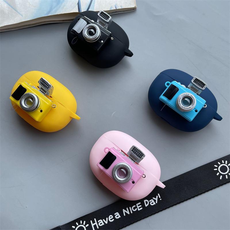 Compatible with OPPO Enco Air1 Pro Bluetooth Earphone Protective Case Free1 Illuminated Camera 1s Soft Case