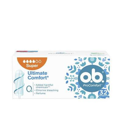טמפונים טמפון OB PROCOMFORT SUPER 32 יחידות
