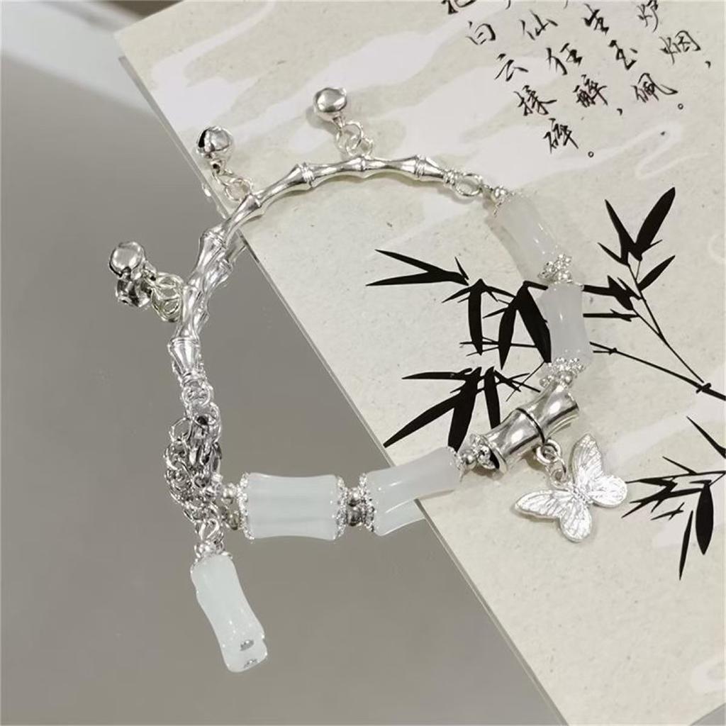 Cold Moonlight Deign Bamboo K Butterfly Bracelet Female Veratile Hore Bamboo Tudent Couple Bracelet Acceorie