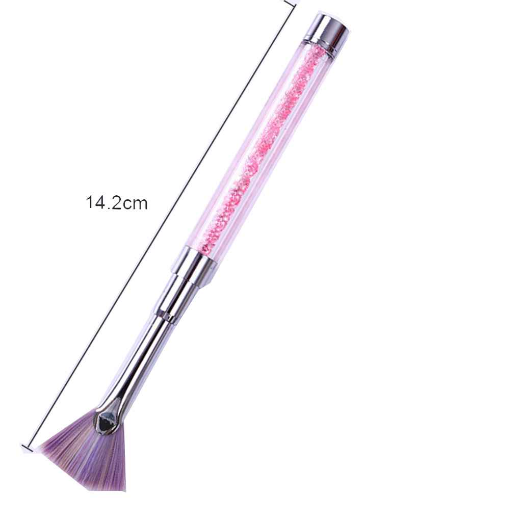 Nail Art Brush Painting Dipping Dotting Glitter Powder DIY Manual Manicure Washable Home Personalized Applicator