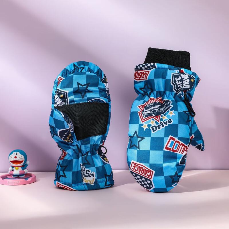 ZISIZ Winter Outdoor Ski & Cycling Gloves Kids 2-5 Years (One Size)