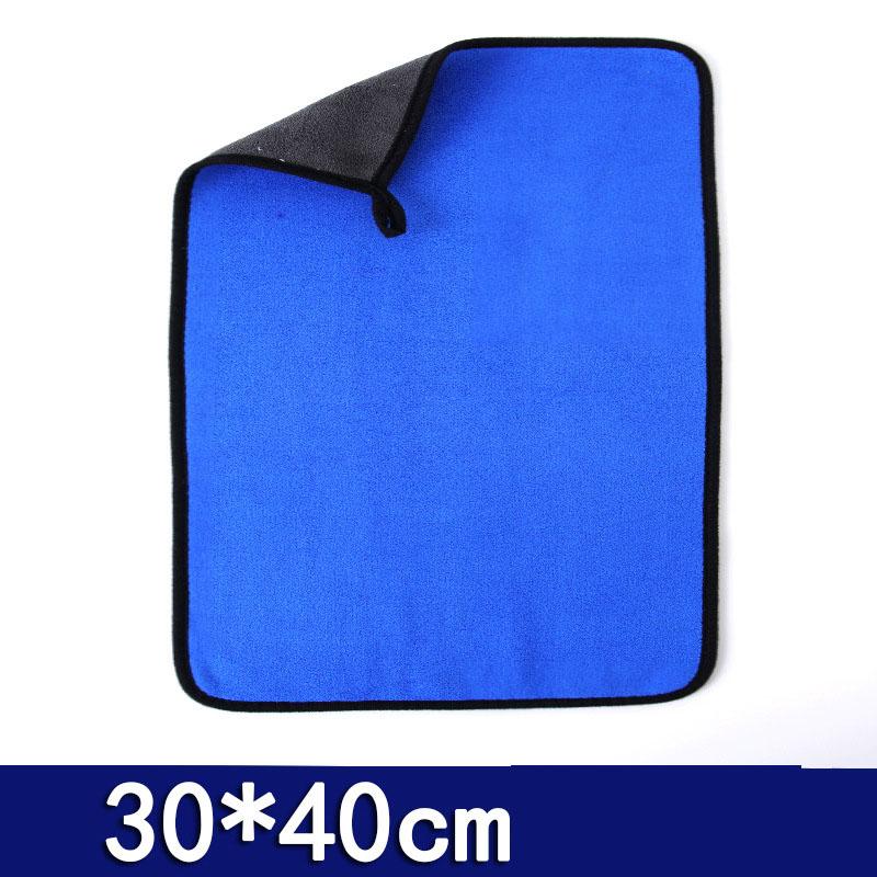 Thickened Car Washing Towel Double Layer Microfiber Cleaning Towels Car Window Glass Detailing Drying Cloths Auto Wash Supplies