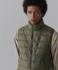 Musinsa Standard [City Leisure] High-Neck Light Down Vest [Khaki]