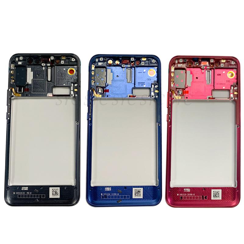 Housing Middle Frame LCD Bezel Plate Panel Chassis For Huawei Honor Magic 2 Phone Metal LCD Frame Replacement Parts