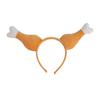 Soft Cloth Thanksgiving Animal Headband Party Headdress Chicken Leg Hair Band  Unisex