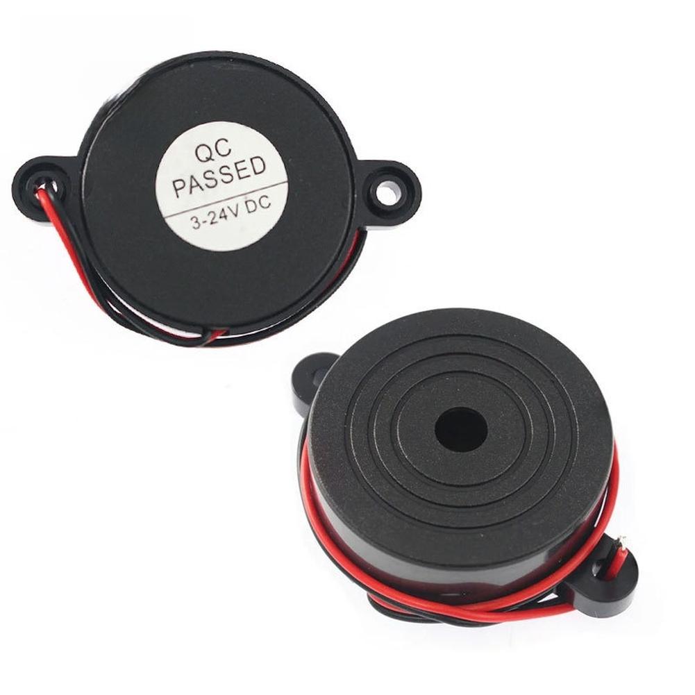 Для охранных систем Черный Пьезоэлектрический Сигнализатор Простая Установка Звуковой Сигнал Активный Сигнал Простая Установка Широкий Диапазон Напряжения China Mainland