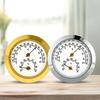Innen-Thermometer Hygrometer Klare Zahlen Dekorative Außen-Thermometer für Terrasse Keine Batterie Benötigt 2 Zoll