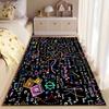 Math Formula Pattern Carpet Suitable As a Non-slip Mat for the Living Room or Bedroom Sofa