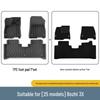 Toyota BZ3X BaiZhi 3X EV TPE Floor Mats for Left/Right Hand Drive: Waterproof Rubber Trunk Carpets
