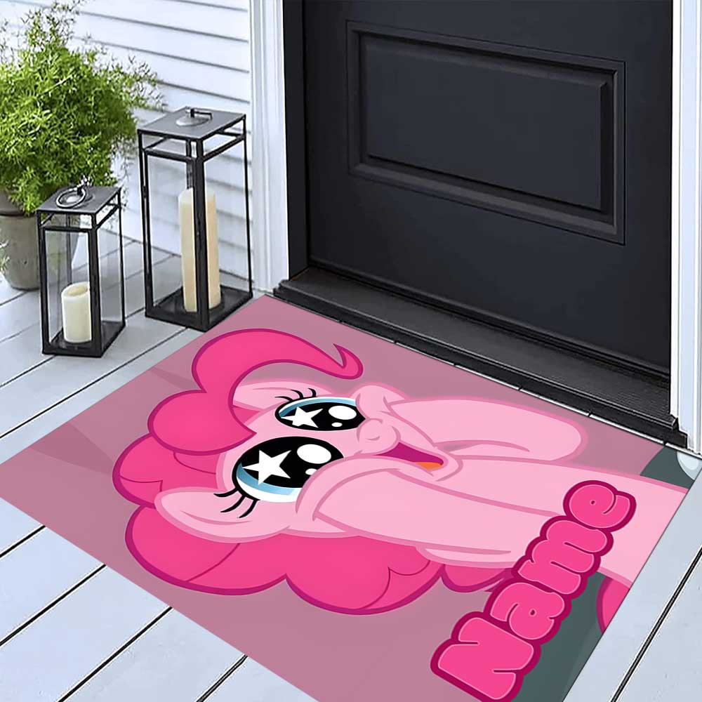Little Pony (18) Customize your name rug, office chair cushion, home bedroom living room gift.