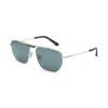 Balenciaga Sunglasses BB0298SA 003 Silver Blue Gray Men's
