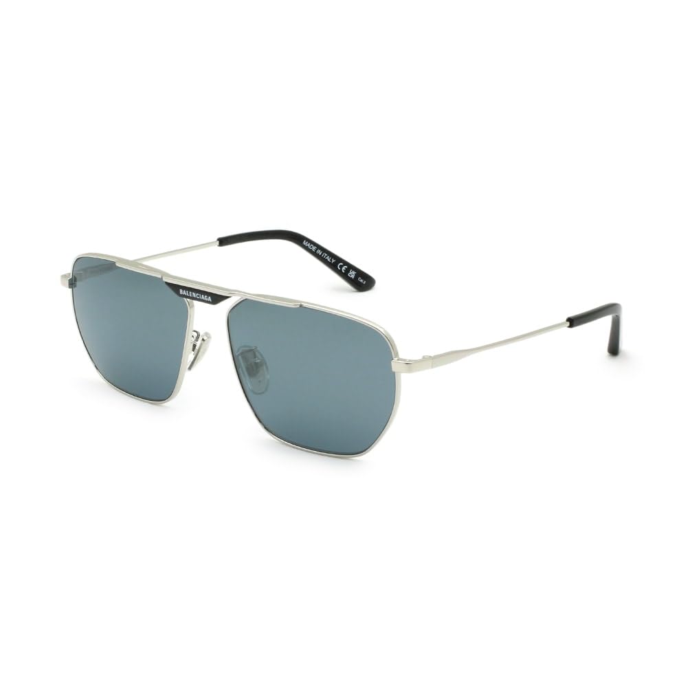 

Balenciaga Sunglasses BB0298SA 003 Silver Blue Gray Men s