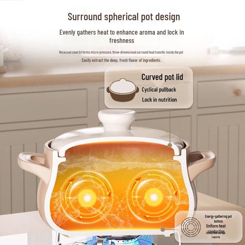 KOBACH Ceramic Stew Pot 2.8L