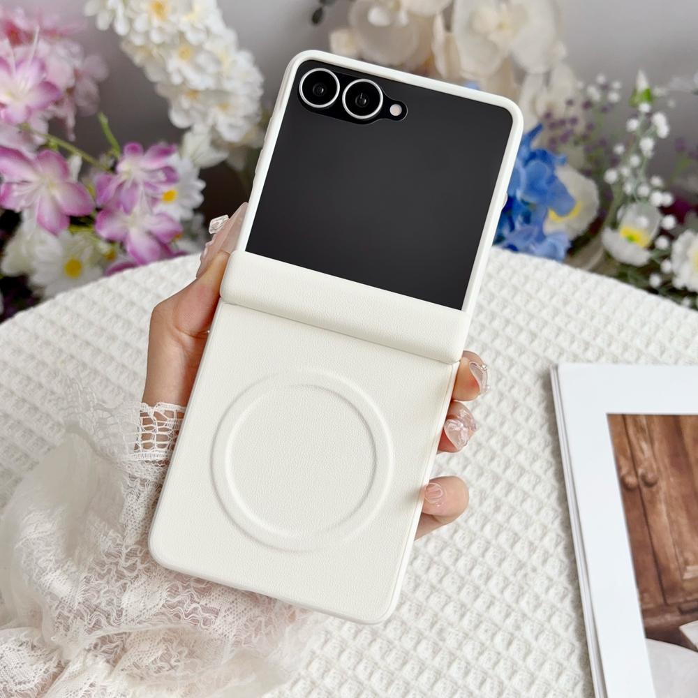 For Samsung Z Flip 8 Leather