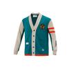 Puma Knitwear Unisex Green V Neck Moderate Cardigan 537004-90