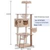 JINGRUIXIANG Multi-Level Cat Tree with Space Capsule
